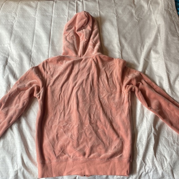 Pink velour track suit jacket y2k - Picture 3 of 3